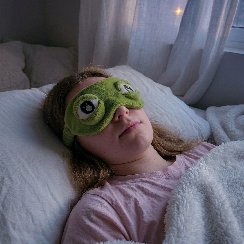 NumiCozy Antifaz 3D Ultra Suave 🐸